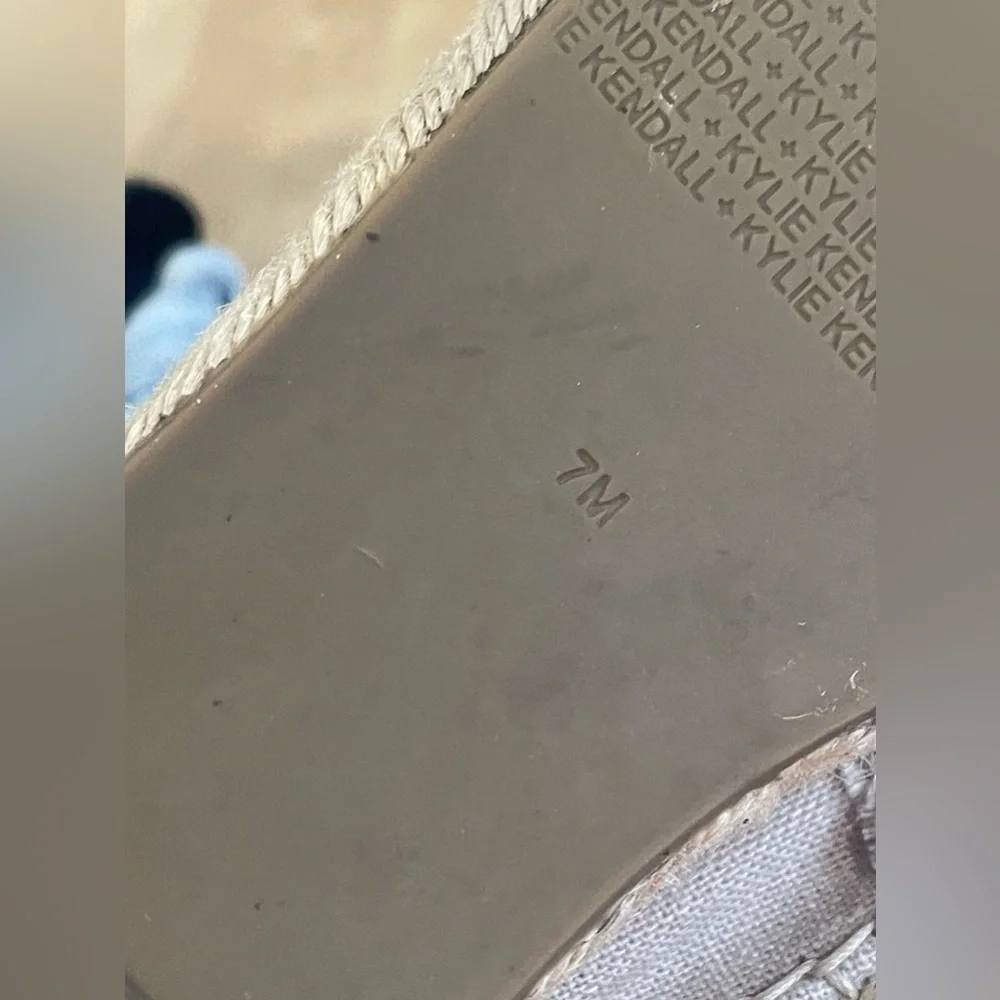 kendal & kylie rinestone espadrilles